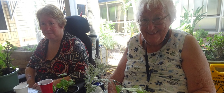 Fairways RAC Garden Club Jenny Cole and Shirley Johannesen.JPG Fairways RAC Garden Club Jenny Cole and Shirley Johannesen.JPG