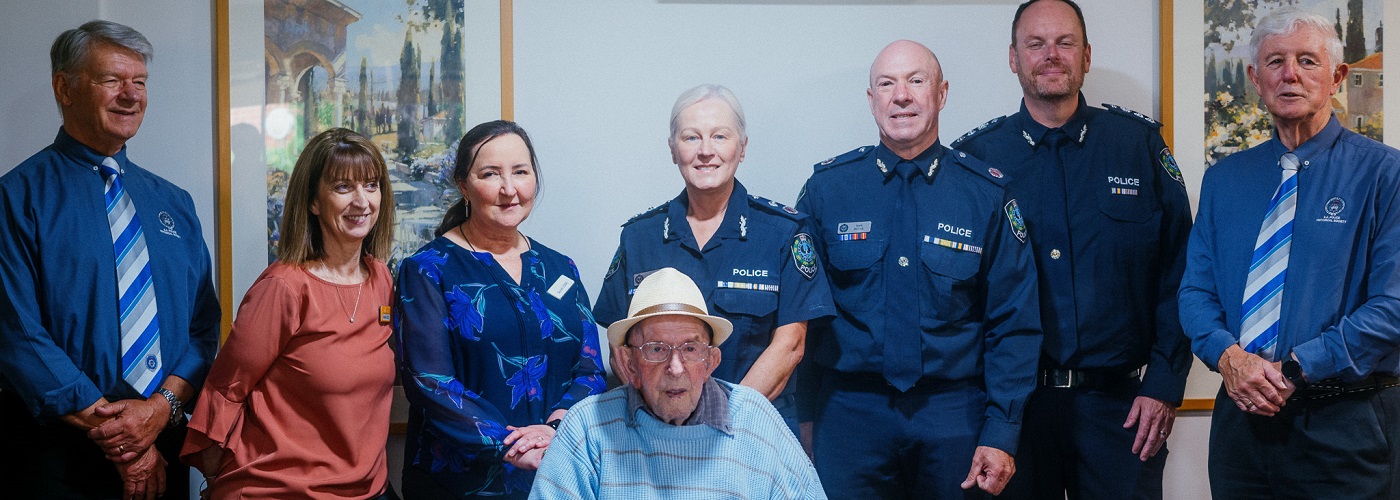 Harry, APC, Officers and CY team