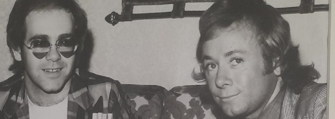 Glendale resident Ian interviewing Elton John