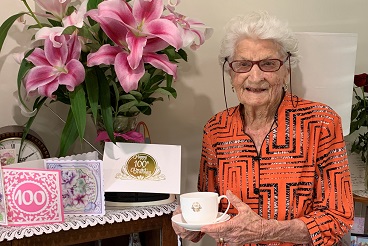 Betty celebrates 100 years