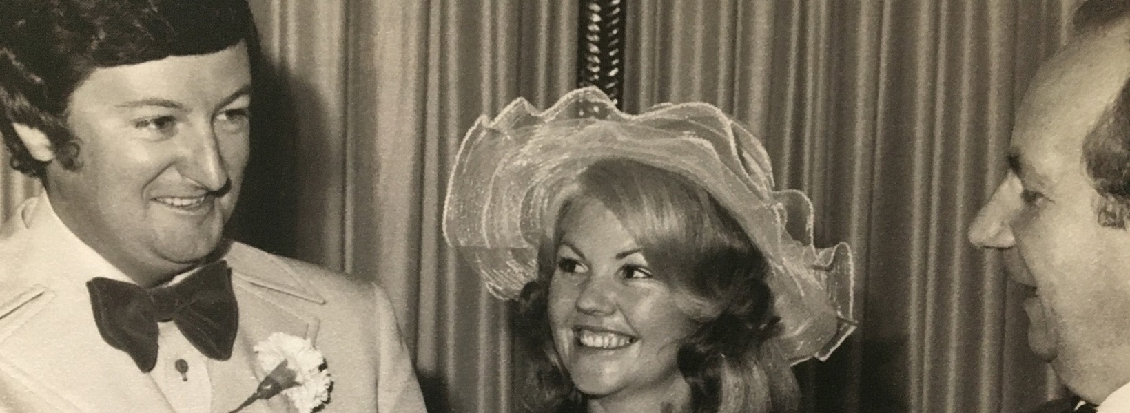 Bill and Coleen on their wedding day Bill and Coleen on their wedding day