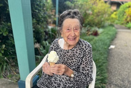 Daphne celebrating her 100th birthday_.jpg Daphne celebrating her 100th birthday_.jpg