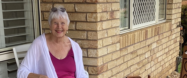 Eileen connects to her local community through spinning Eileen connects to her local community through spinning