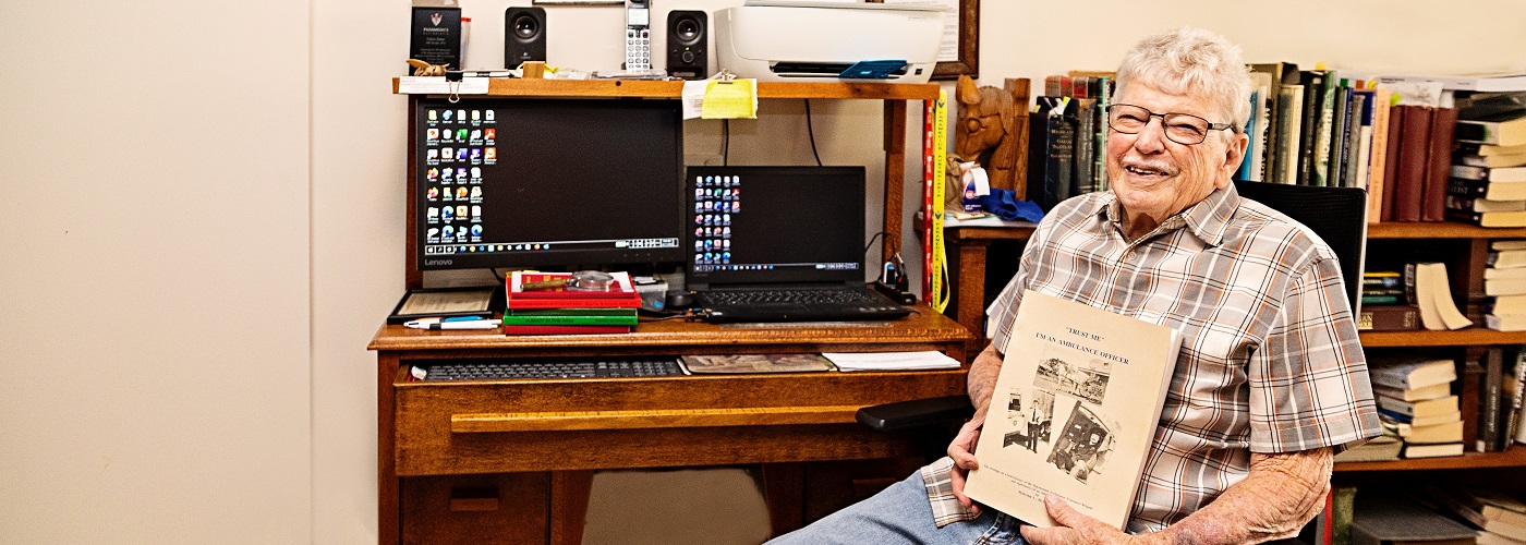 Malcolm uses his retirement to write