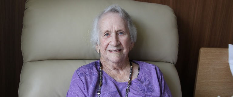 Hazel celebrates her 100th birthday.jpg Hazel celebrates her 100th birthday.jpg