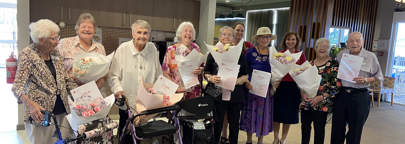 Inverpine residents celebrate their 25th anniversary.jpg