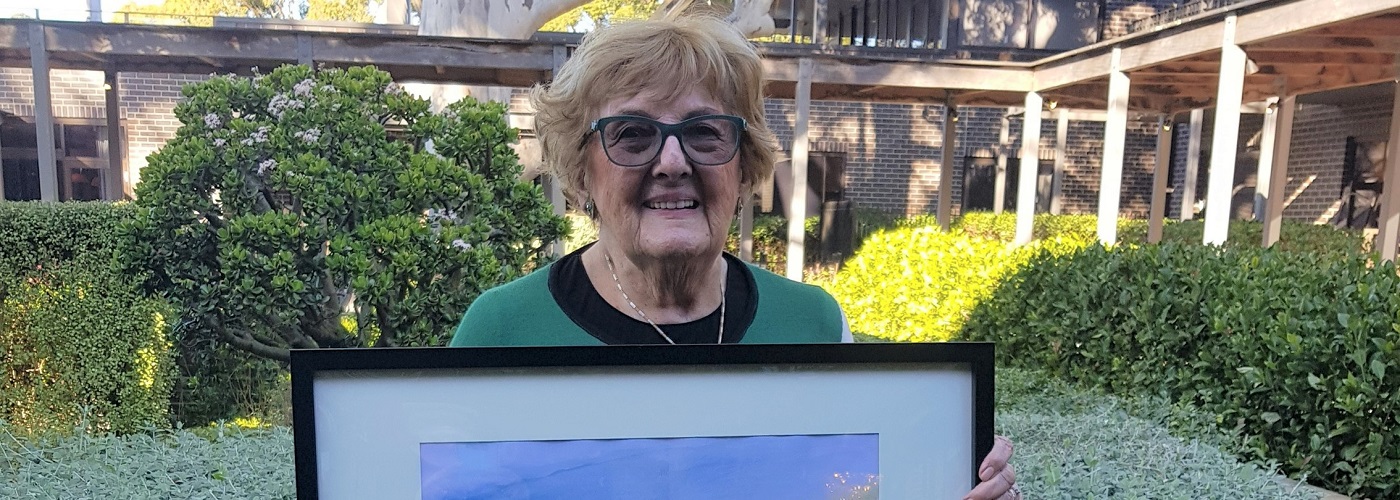 Aged care art competition renews resident’s passion