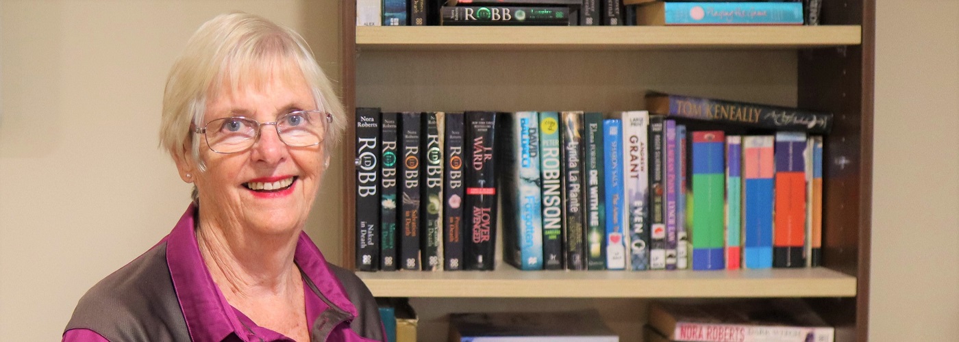 Joan thriving at Inverpine Retirement Village