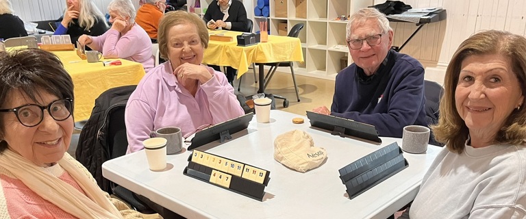 Lesley and friends at the Caulfield Community House.jpg Lesley and friends at the Caulfield Community House.jpg