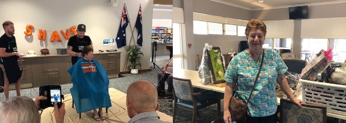 Lyn shaved her locks for a good cause 