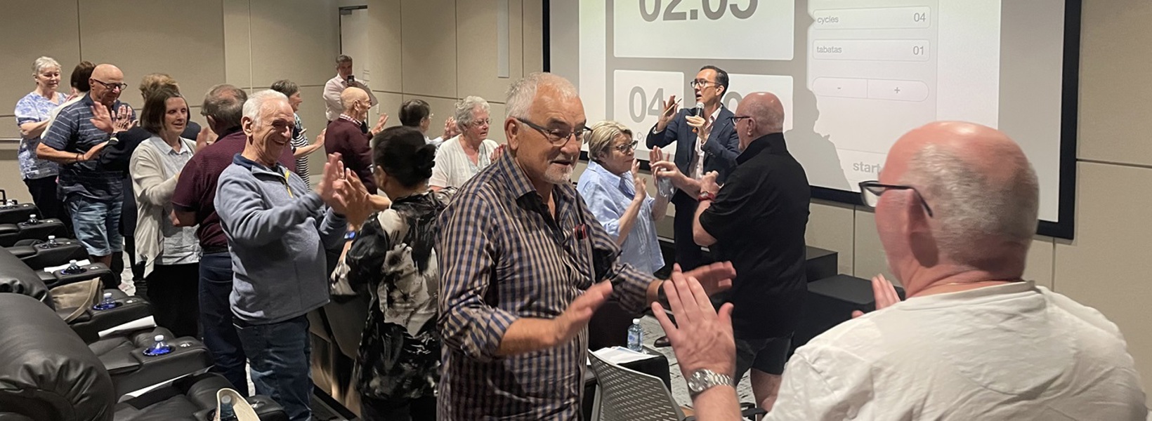 Marcus Pearce presenting to residents.jpg Marcus Pearce presenting to residents.jpg