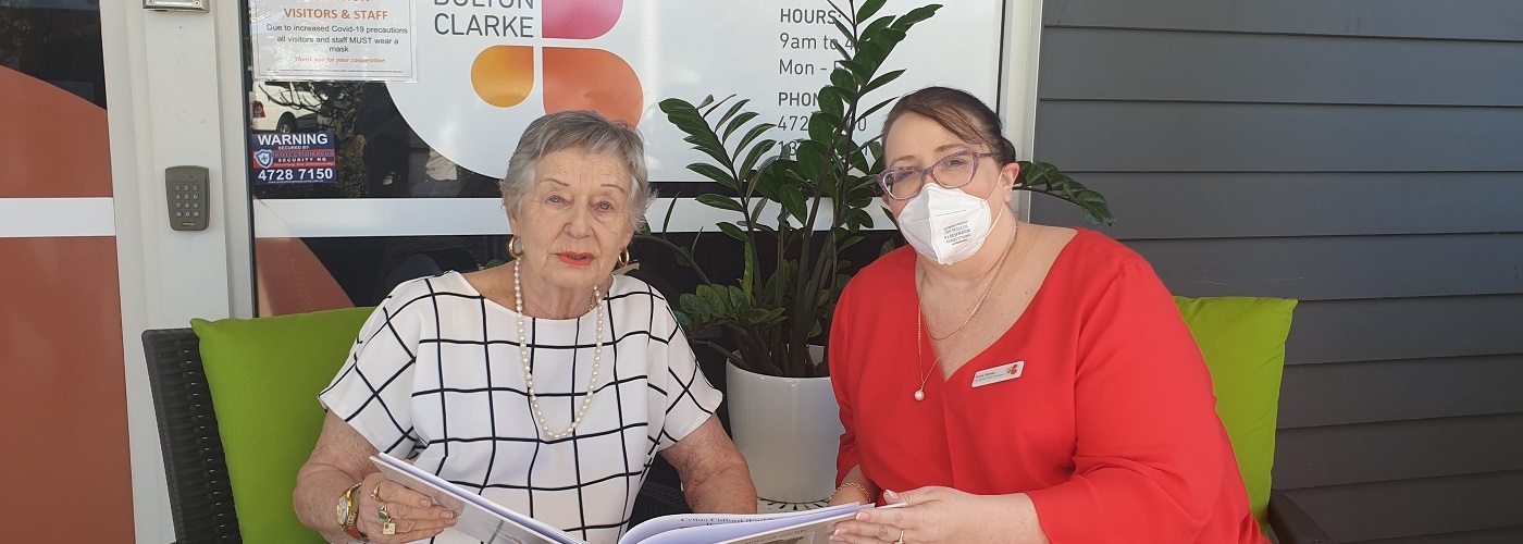 Marianne sharing her story