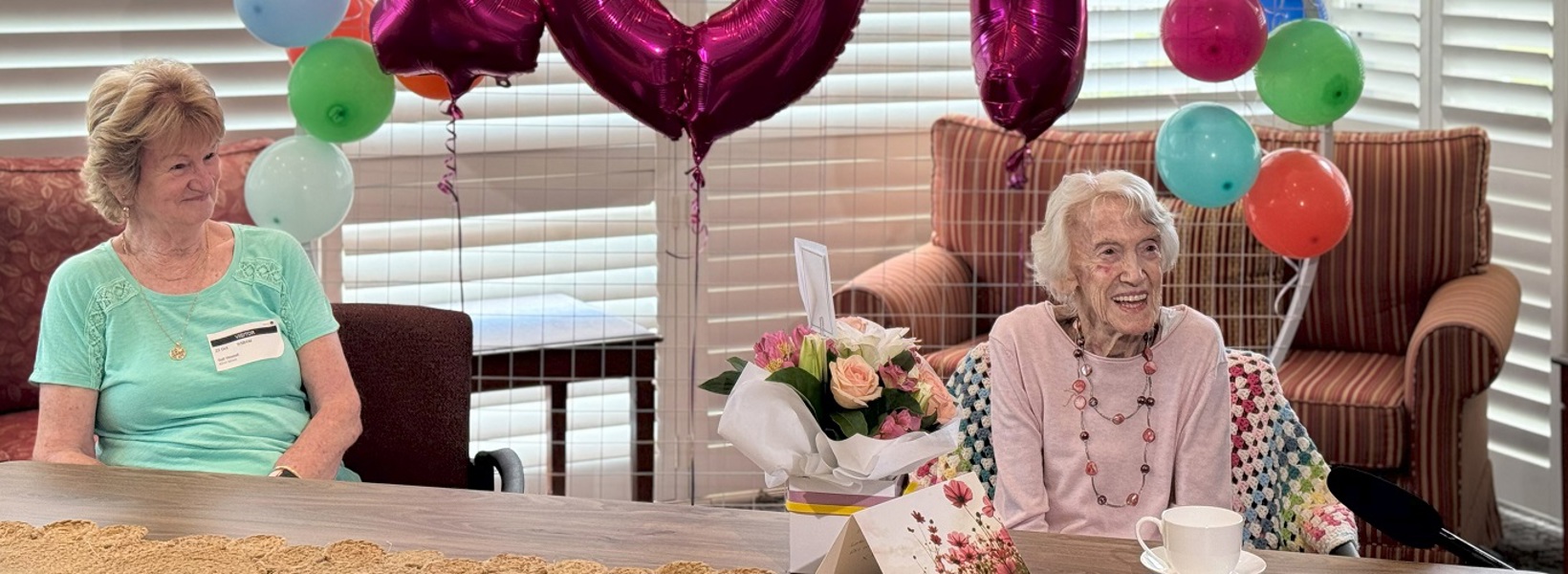 Mona celebrates her 101st birthday.jpg Mona celebrates her 101st birthday.jpg