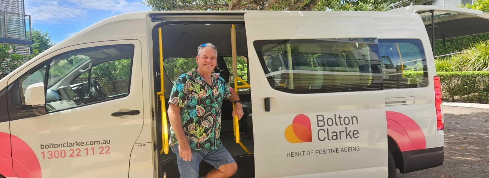Paul volunteers his time as a bus driver for the Tantula Rise community.jpg Paul volunteers his time as a bus driver for the Tantula Rise community.jpg
