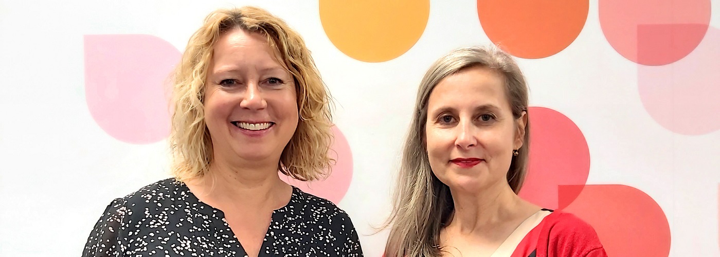 Claudia and Rajna from Bolton Clarke Research Institute