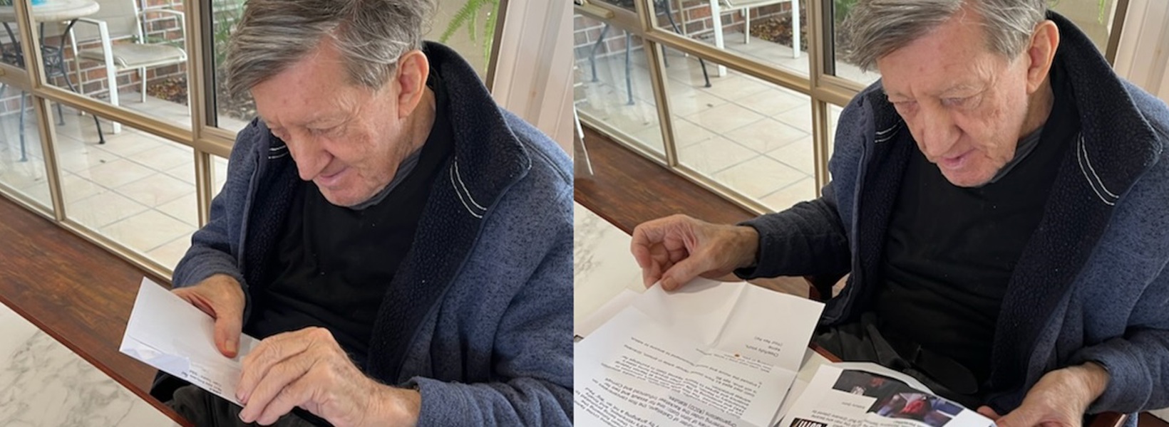 Residents opening their letters.jpg Residents opening their letters.jpg