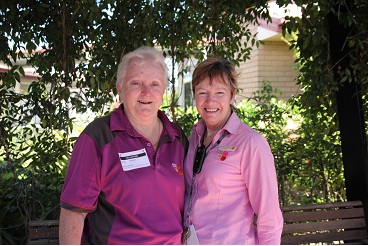 Sandra volunteers at Chelsea residential care home