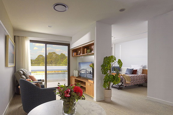 Willowdale Residential Aged Care Deluxe Room