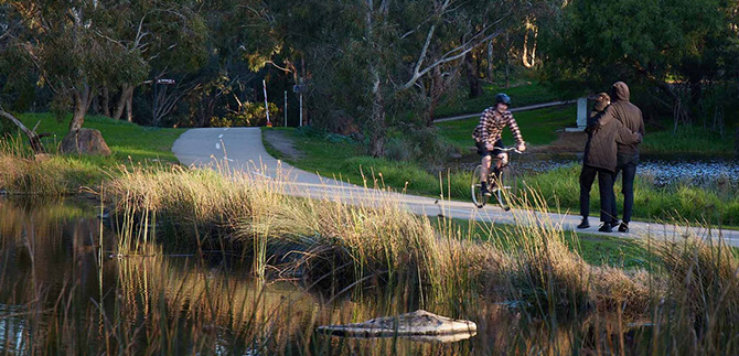 Callisto Place - green spaces 